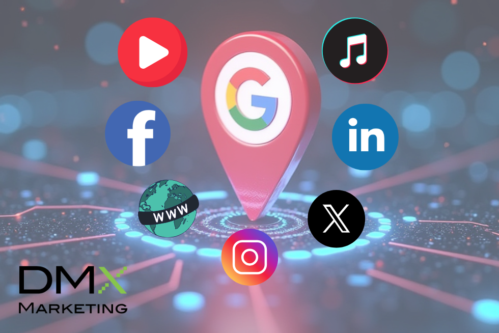 Google Business Profile with Your Website and Social Media