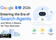 generate a image on Google I/O 2026: Entering the Era of Search Agents and What It Means for Your Business